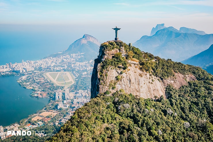 Christ the Redeemer and Rio de Janeiro city