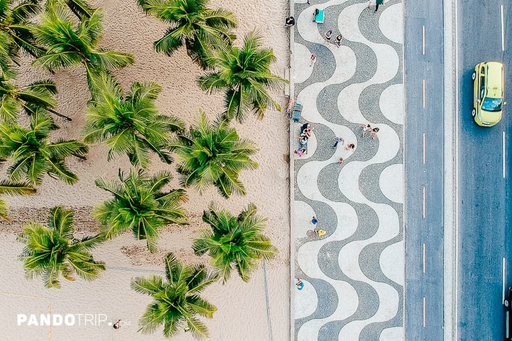 Copacabana boardwalk, Rio De Janeiro