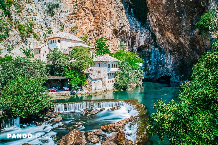 Idilic view of Vrelo Bune in Bosnia and Herzegovina