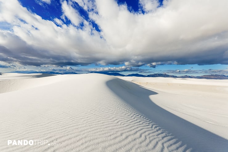 Largest gypsum dune field in the world