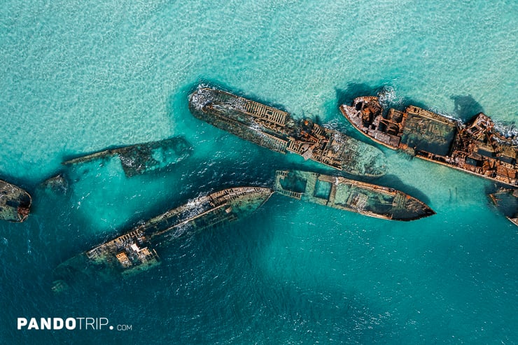 Tangalooma Wrecks, Moreton Island