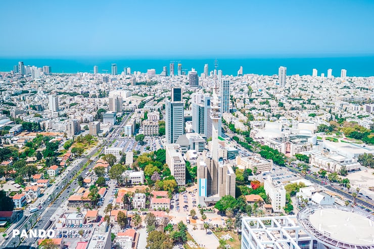 Tel Aviv skyline