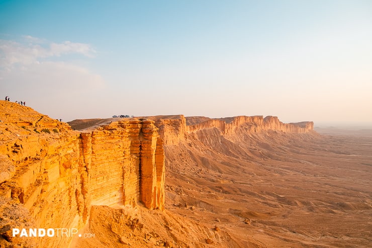 The Edge of the World in Riyadh, Saudi Arabia