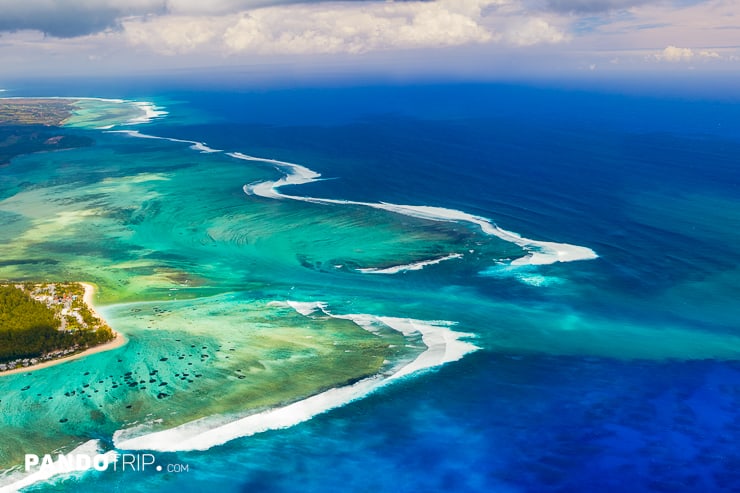 Underwater Waterfall, Mauritius