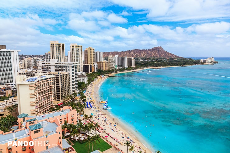 Waikiki Beach in Honolulu