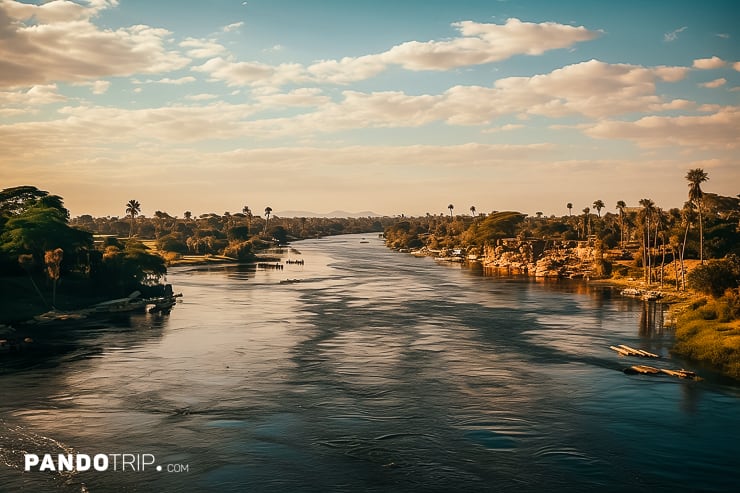 Nile River in Africa