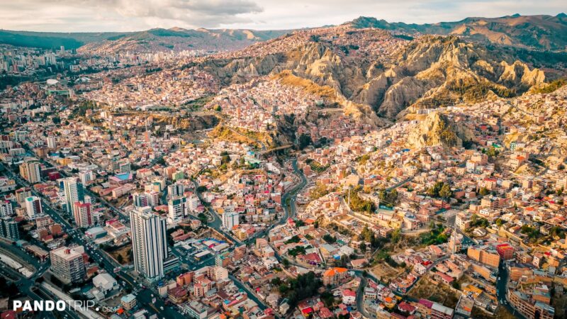 Cities and Towns Embedded in the Mountains