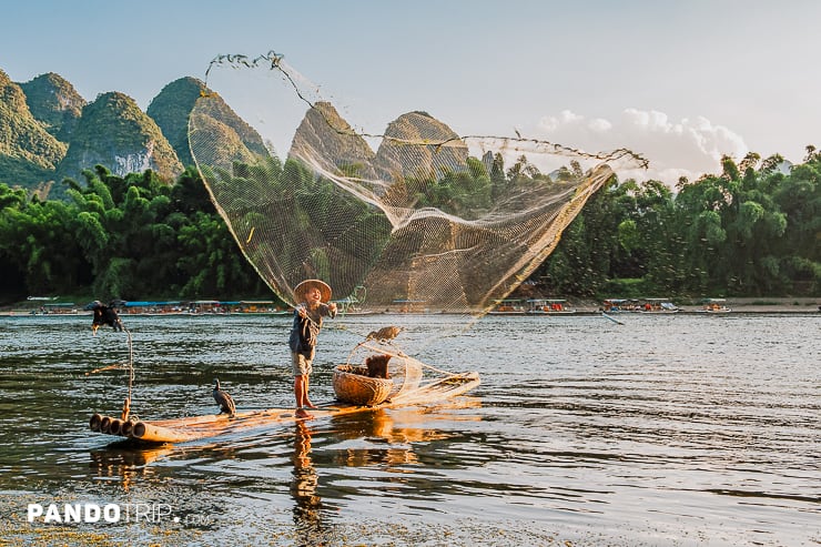 Fishermen on Li River