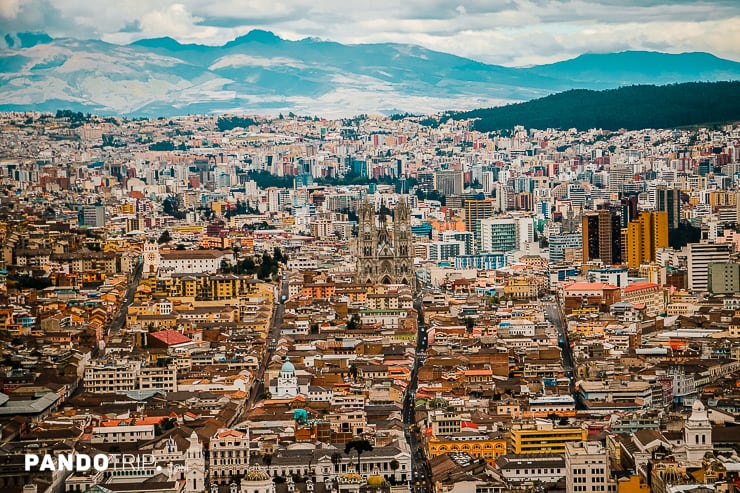 Quito city, Ecuador