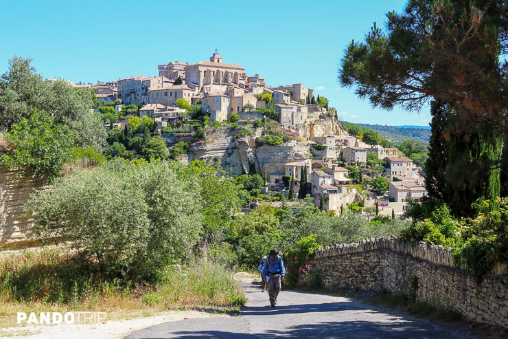 Road to Old Town Gordes