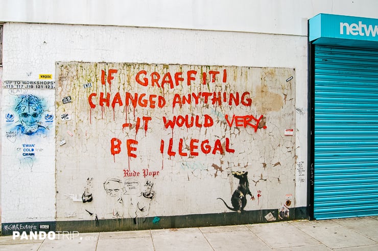 Banksy Graffiti, London