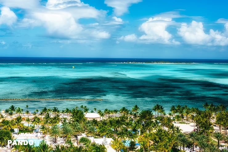 Caribbean Sea and Nassau, Bahamas