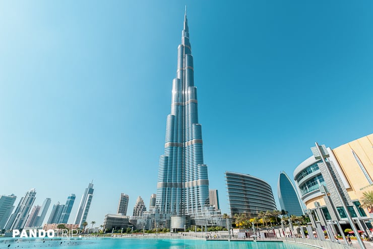 Classic view of Burj Khalifa