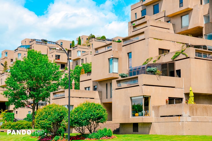 Close view of Habitat 67