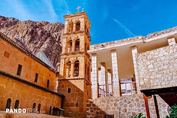 Courtyard of Monastery of Saint Catherine