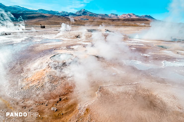 El Tatio Geysers in the Atacama Desert