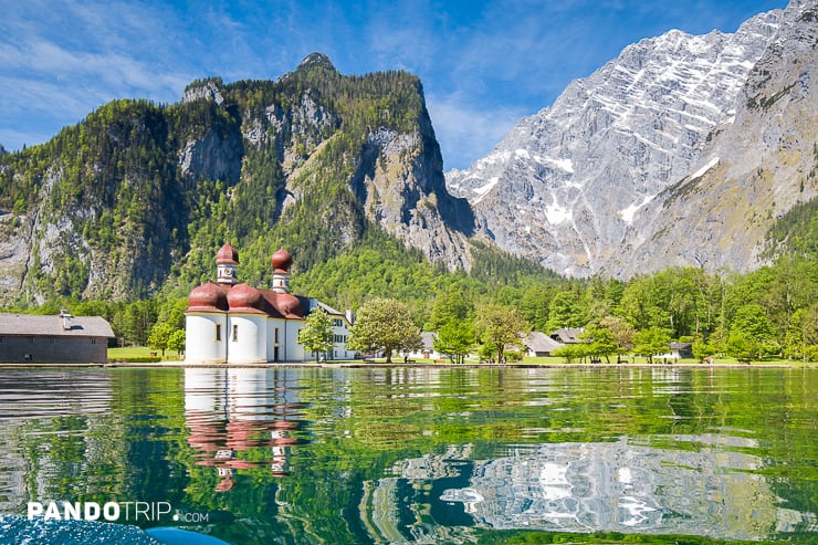 Königsee Lake and Saint Bartholomew's Church