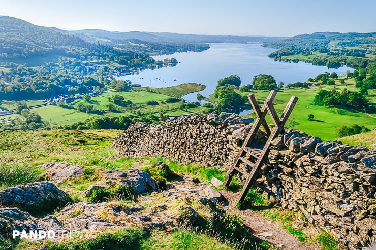 Lake Windermere taken from Ambleside, Lake District