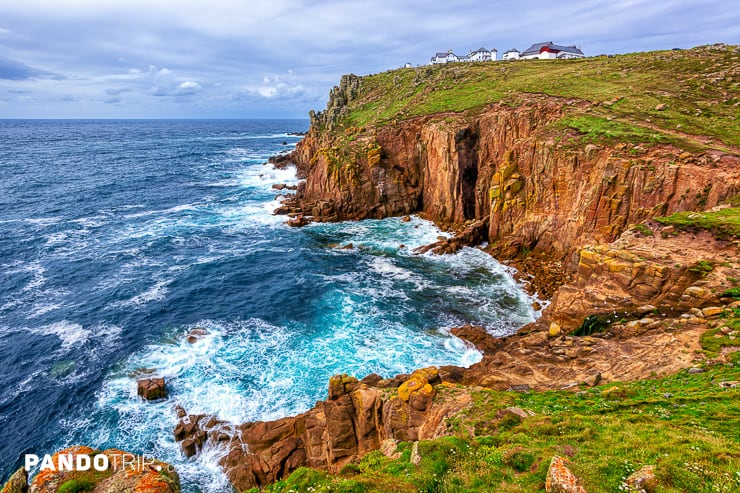 Land`s End cape in Cornwall