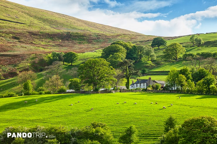 Landscape in Lake District