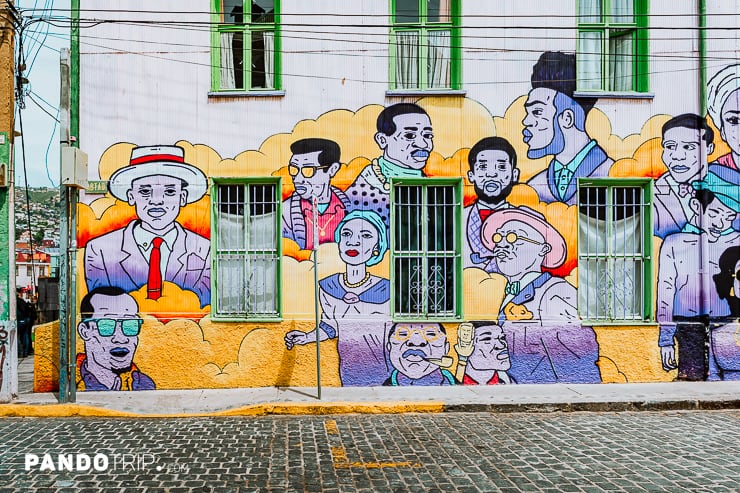 Mural in Valparaiso