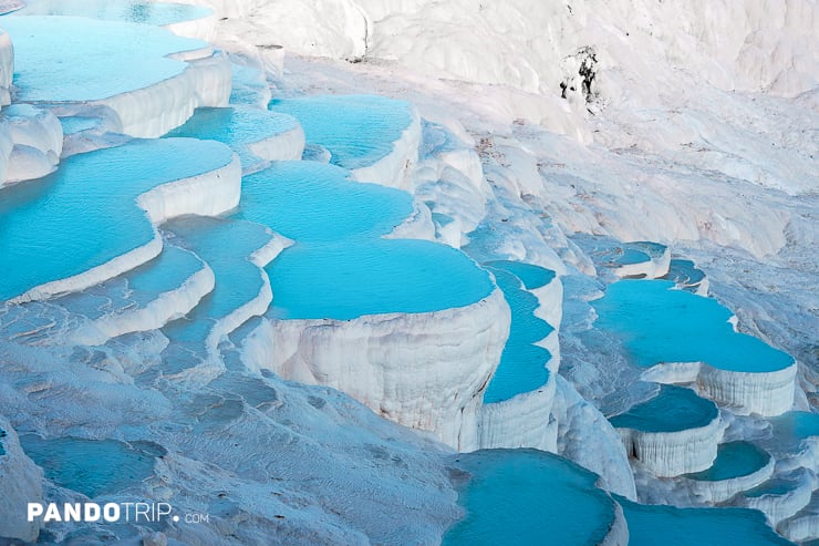 Pools in Pamukkale, Turkey