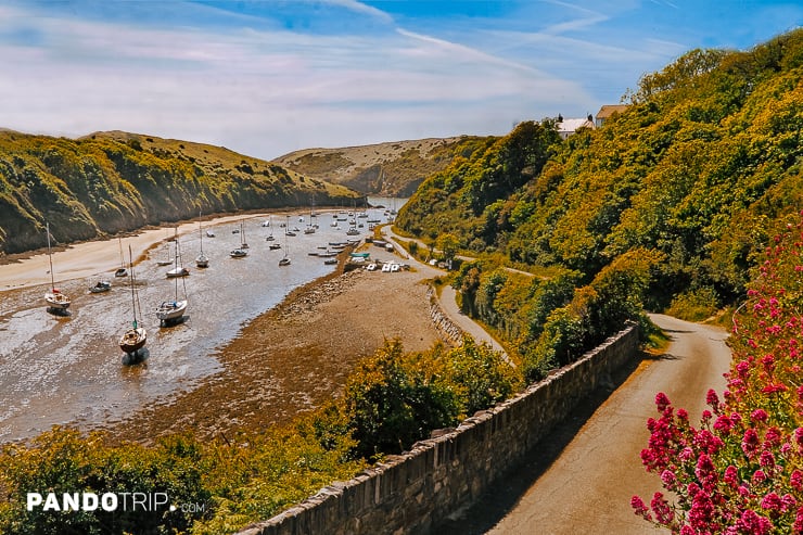 Solva in Pembrokeshire, Wales