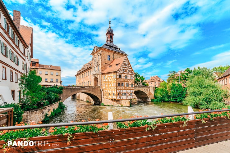The old Town-Hall of Bamberg