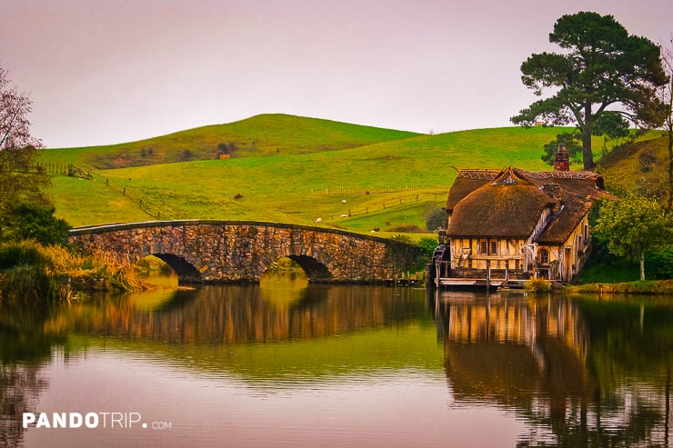 Hobbiton Mill and Bridge