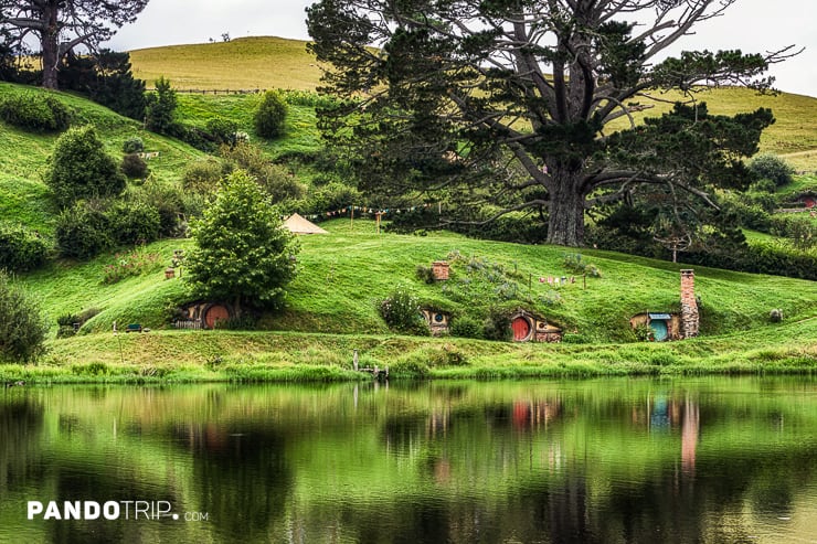 Panorama of Hobbiton