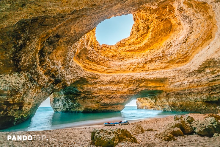 Benagil cave in Portugal