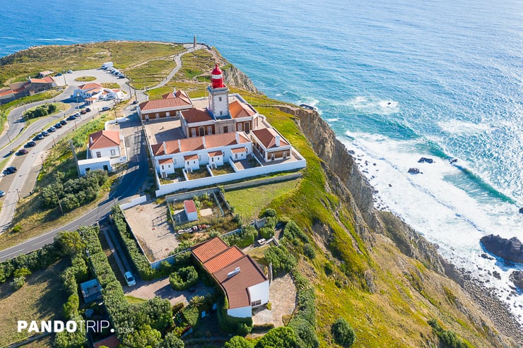 Aerial view of Cabo da Roca