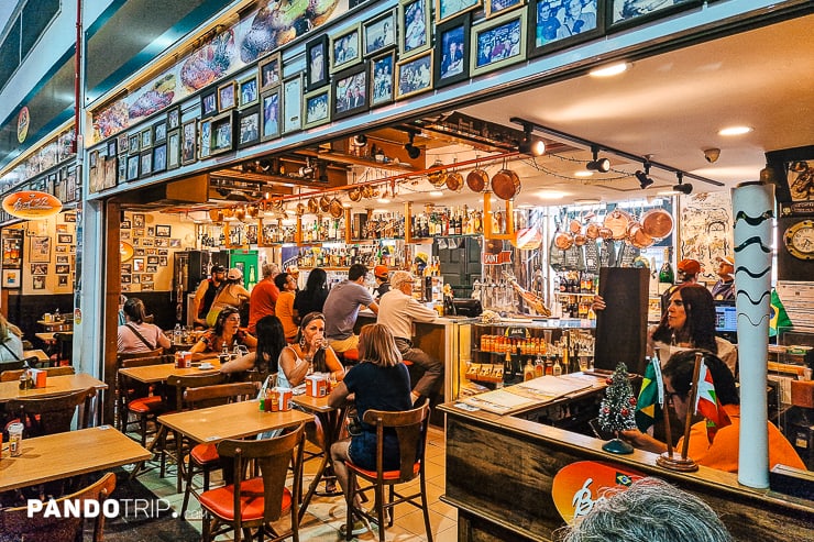 Mercado Publico de Florianopolis located in the downtown of the city