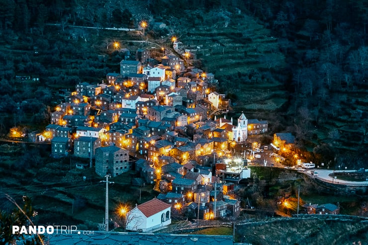 Piodao at night