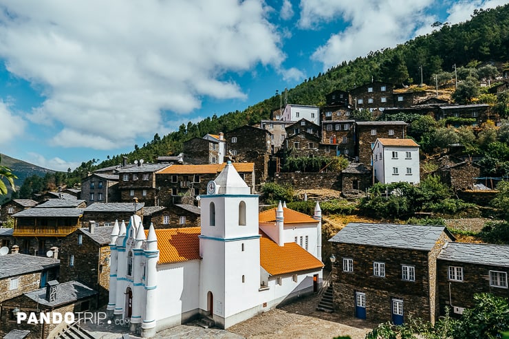 Piodao view with Main Parish Church