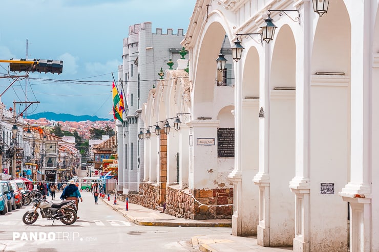 Street of Sucre, Bolivia