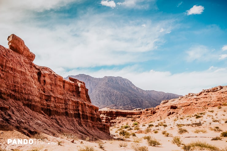 The rainbow mountains in the Calchaqui Valley, Salta