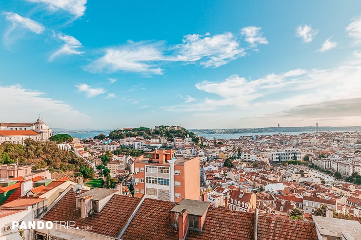 View from view from Miradouro da Senhora do Monte