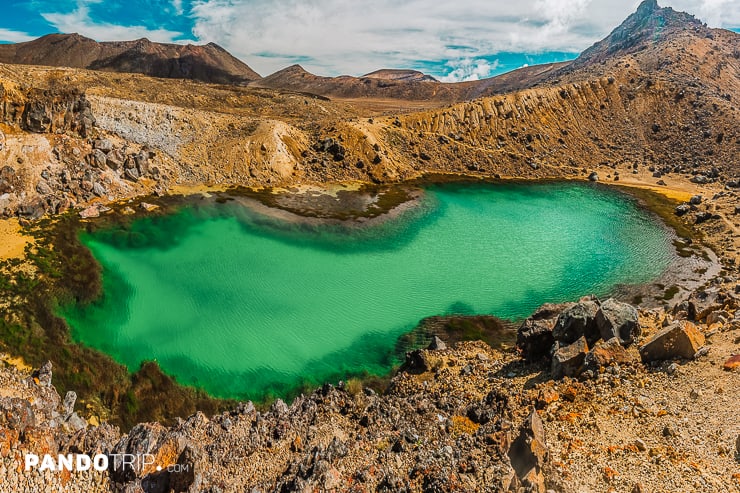 Green Lake, Tongariro Alpine Crossing