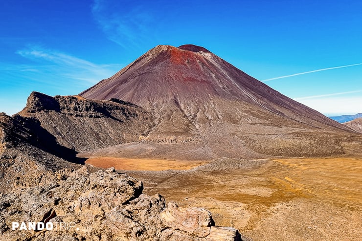 Mount Ngauruhoe, known as Mount Doom for Lord of the Rings Fans, Tongariro Alpine Crossing