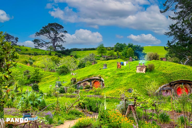 Panorama of Hobbiton