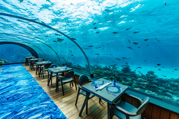 5.8 Undersea Restaurant interior