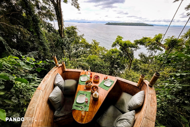 A view of Gulf of Thailand from the Nest