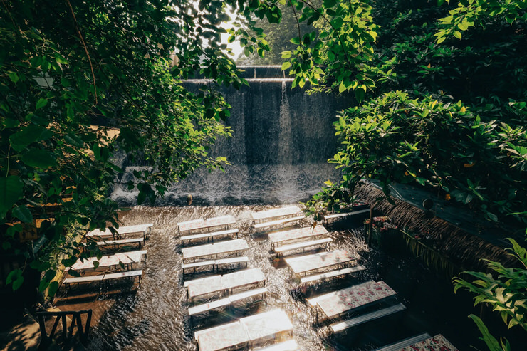 Labasin Waterfall Restaurant, Philippines