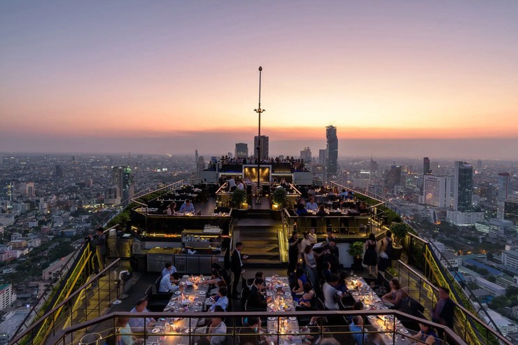 Vertigo Rooftop Restaurant, Banyan Tree Bangkok