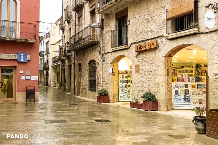 The Libelista bookstore - part of Calonge’s transformation into a “Book Town” (Poble de Llibres)